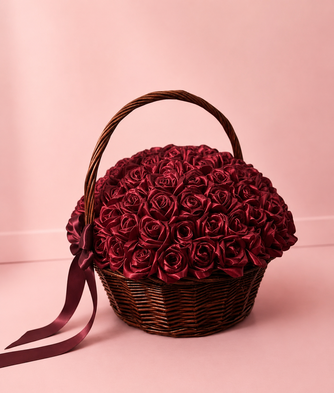 Luxury Rose Basket Bouquet